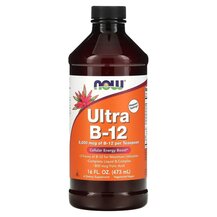 Ultra B-12 5000 mcg Метилкобаламин B12 NOW Foods 473 мл