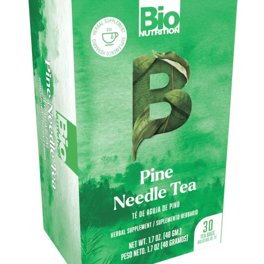 Основне фото товару Pine Needle Tea Основне фото товару Bio Nutrition, Pine Needle Tea, Органічний Чай, 30 Tea Bags