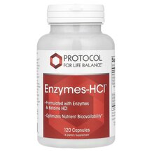 Enzymes-HCI Ферменты Protocol for Life Balance 120 капсул