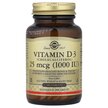 Фото товару Vitamin D3 25 mcg 1000 IU, Вітамін D3 25 мкг 1000 МО, 180 таблето