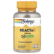 Reacta-C 500 mg Витамин C Solaray 120 капсул Reacta-C 500 mg Витамин C Solaray 120 капсул