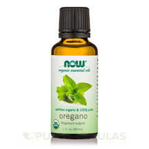 Organic Essential Oils - Oregano Oil Масло орегано NOW Organic Essential Oils - Oregano Oil Масло орегано NOW