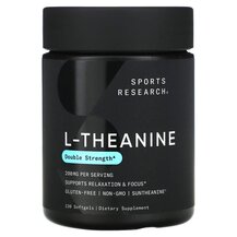 L-Теанін L-Theanine Double Strength 200 mg Sports Research