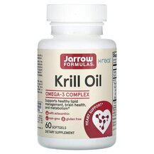 Масло Кріля Krill Oil Jarrow Formulas 60 капсул