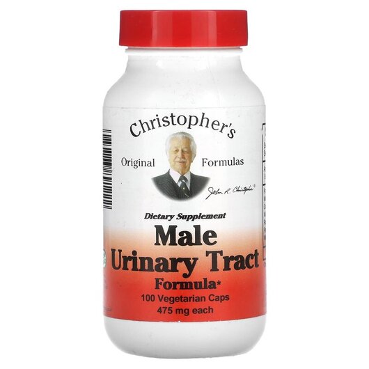 Основне фото товару Male Urinary Tract Formula 475 mg, Підтримка сечового міхура, 100