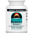 Фото товара Source Naturals, Черника, Bilberry Extract, 30 таблеток