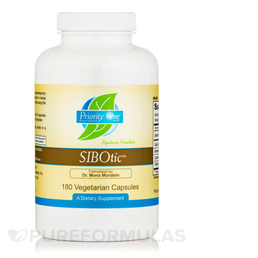 Основне фото товару Priority One, SIBOtic, Пробіотики, 180 капсул