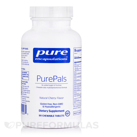 Основное фото товара PurePals w/o Iron Natural Cherry Flavor Основное фото товара Железо, PurePals w/o Iron Natural Cherry Flavor, 90 таблеток