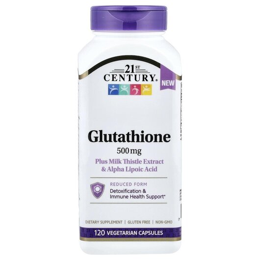 Основное фото товара Glutathione Plus Milk Thistle Extract & Alpha Lipoic, Расторо