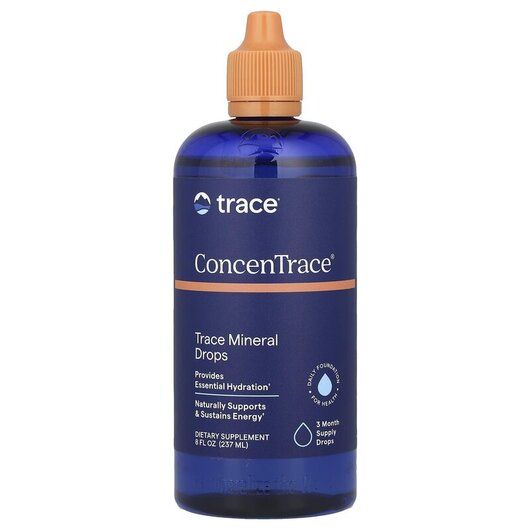 Основне фото товару ConcenTrace Trace Mineral Drops Основне фото товару Trace, ConcenTrace Trace Mineral Drops, Мінеральні добавки, 237 м