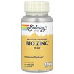 Фото товару Bio Zinc 15 mg Фото товару Solaray, Bio Zinc 15 mg, Био Цинк 15 мг, 100 капсул
