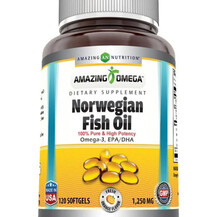Amazing Omega Norwegian Fish Oil Омега 3 Amazing Nutrition Amazing Omega Norwegian Fish Oil Омега 3 Amazing Nutrition