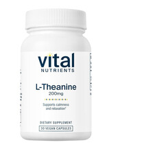 L-Теанін L-Theanine 200 mg Vital Nutrients 30 капсул