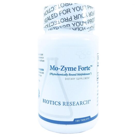 Основне фото товару Mo-Zyme Forte 150 mcg, Молібден 150 мкг, 100 таблеток