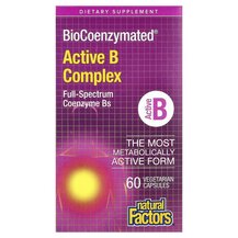 BioCoenzymated Active B Complex B-комплекс Natural Factors