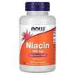 Фото товара NOW Foods, Ниацин 500 мг, Niacin 500 mg, 100 капсул