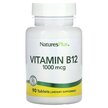 Фото товару Natures Plus, Vitamin B12 1000 mcg, Вітамін B1 Тіамін, 90 таблето