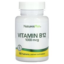 Vitamin B12 1000 mcg Витамин B1 Тиамин Natures Plus Vitamin B12 1000 mcg Витамин B1 Тиамин Natures Plus