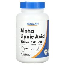 Alpha Lipoic Acid 300 mg Альфа-липоевая Nutricost Alpha Lipoic Acid 300 mg Альфа-липоевая Nutricost