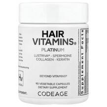 Вітаміни Hair Vitamins Platinum CodeAge 90 капсул