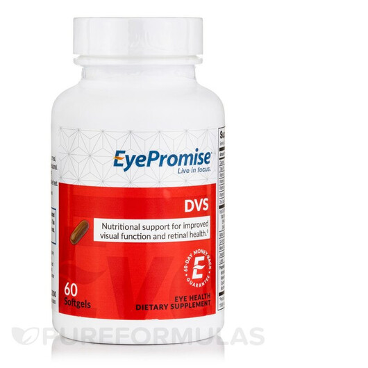 Основне фото товару EyePromise, DVS, Підтримка здоров'я зору, 60 капсул