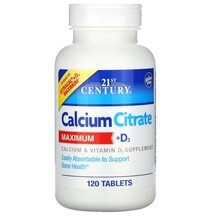 Цитрат Кальцію з D3 Calcium Citrate Maximum + D3 21st Цитрат Кальцію з D3 Calcium Citrate Maximum + D3 21st