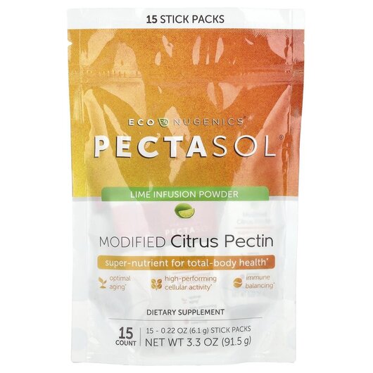 Основное фото товара Econugenics, Детокс и очистка, Pectasol Modified Citrus Pectin, 1