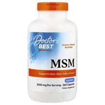 MSM with OptiMSM 1000 mg МСМ с OptiMSM 1000 мг Doctor's MSM with OptiMSM 1000 mg МСМ с OptiMSM 1000 мг Doctor's