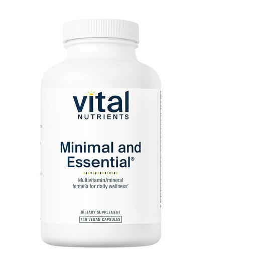 Основное фото товара Vital Nutrients, Мультивитамины, Minimal and Essential, 180 капсу