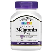 Melatonin 10 mg Cherry Мелатонин 10 мг 21st Century