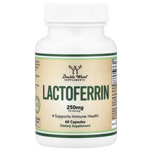 Лактоферрин Lactoferrin, 125 mg Double Wood Supplements