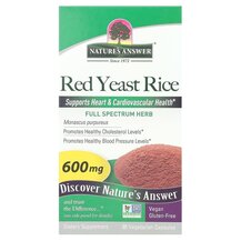 Red Yeast Rice 600 mg Красный дрожжевой рис Nature's Red Yeast Rice 600 mg Красный дрожжевой рис Nature's