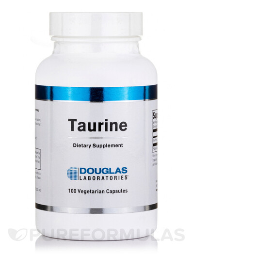 Основное фото товара Taurine Основное фото товара Douglas Laboratories, L-Таурин, Taurine, 100 капсул
