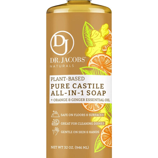 Основное фото товара Plant-Based Pure Castile All-in-1 Soap + Orange & Ginger Essential Oil Основное фото товара Plant-Based Pure Castile All-in-1 Soap + Orange & Ginger Esse