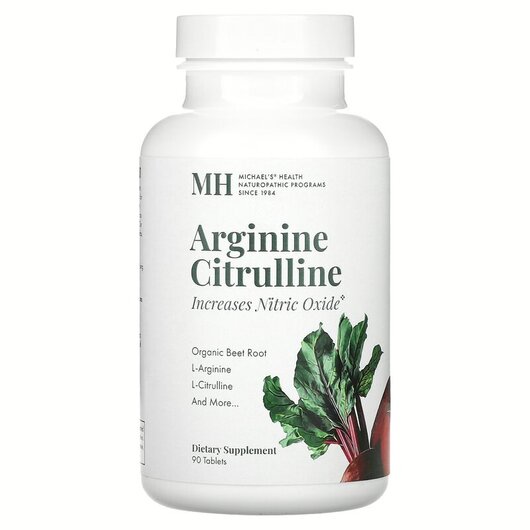 Основное фото товара MH, L-Аргинин, Arginine Citrulline, 90 таблеток