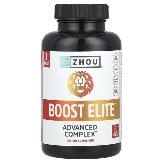 Основное фото товара Zhou Nutrition, Клеточное здоровье, Boost Elite, 90 капсул