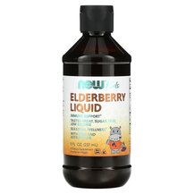 Сироп з Бузини для дітей Elderberry Liquid for Kids NOW Сироп з Бузини для дітей Elderberry Liquid for Kids NOW