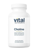Вітамін B4 Холін Choline 550 mg Vital Nutrients 120 капсул