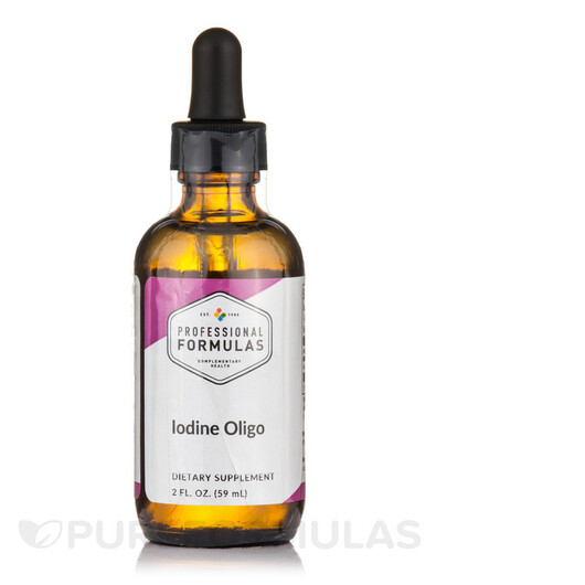 Основное фото товара Iodine Oligo Основное фото товара Professional Formulas, Йод, Iodine Oligo, 59 мл
