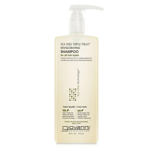 Основное фото товара Tea Tree Triple Treat Invigorating Shampoo Основное фото товара Giovanni, Шампунь, Tea Tree Triple Treat Invigorating Shampoo, 71