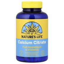 Calcium Citrate Malate 120 Цитрат кальция малат Natures