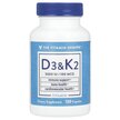 Фото товару Vitamin D3 & K2 Фото товару TheVitaminShoppe, Vitamin D3 & K2, Вітамін D, 120 капсул