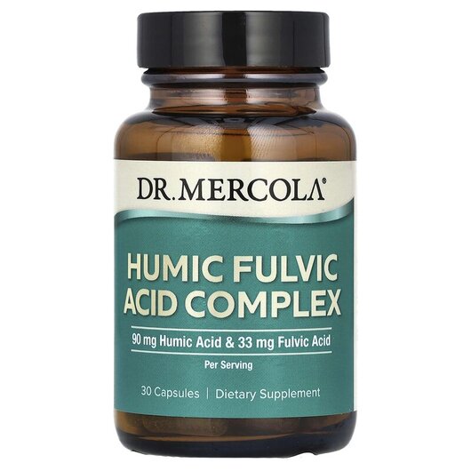 Основное фото товара Dr. Mercola, Фульвовая кислота, Humic Fulvic Acid Complex, 30 кап