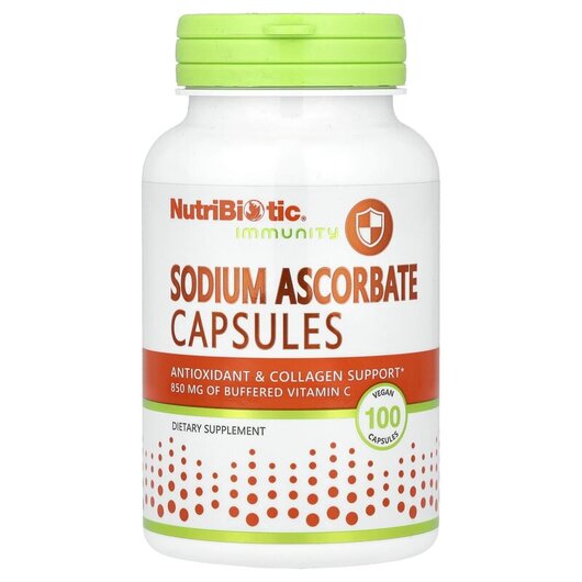 Основное фото товара Immunity Sodium Ascorbate Основное фото товара Витамин С Аскорбат Натрия, Immunity Sodium Ascorbate, 100 капсул