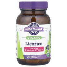 Лакриця Organic Licorice Oregon's Wild Harvest 90 капсул
