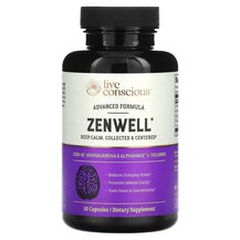 Підтримка стресу Zenwell Live Conscious 60 капсул