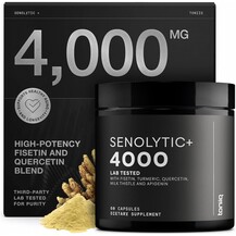 Senolytic+ 4000 mg Фисетин Toniiq 60 капсул
