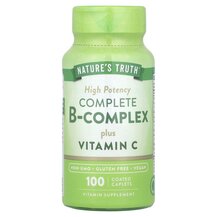 High Potency Complete B-Complex Plus Vitamin C B-комплекс