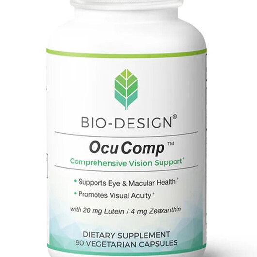 Основное фото товара OcuComp Основное фото товара Bio-Design, Поддержка здоровья зрения, OcuComp, 90 капсул