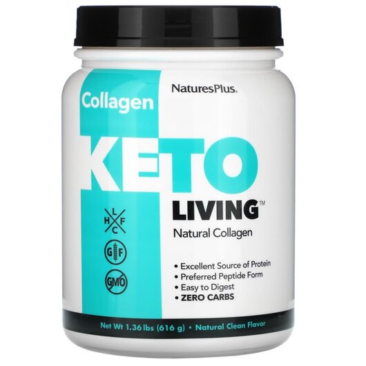 Основное фото товара Natures Plus, Коллаген, Keto Living Natural Collagen, 616 г